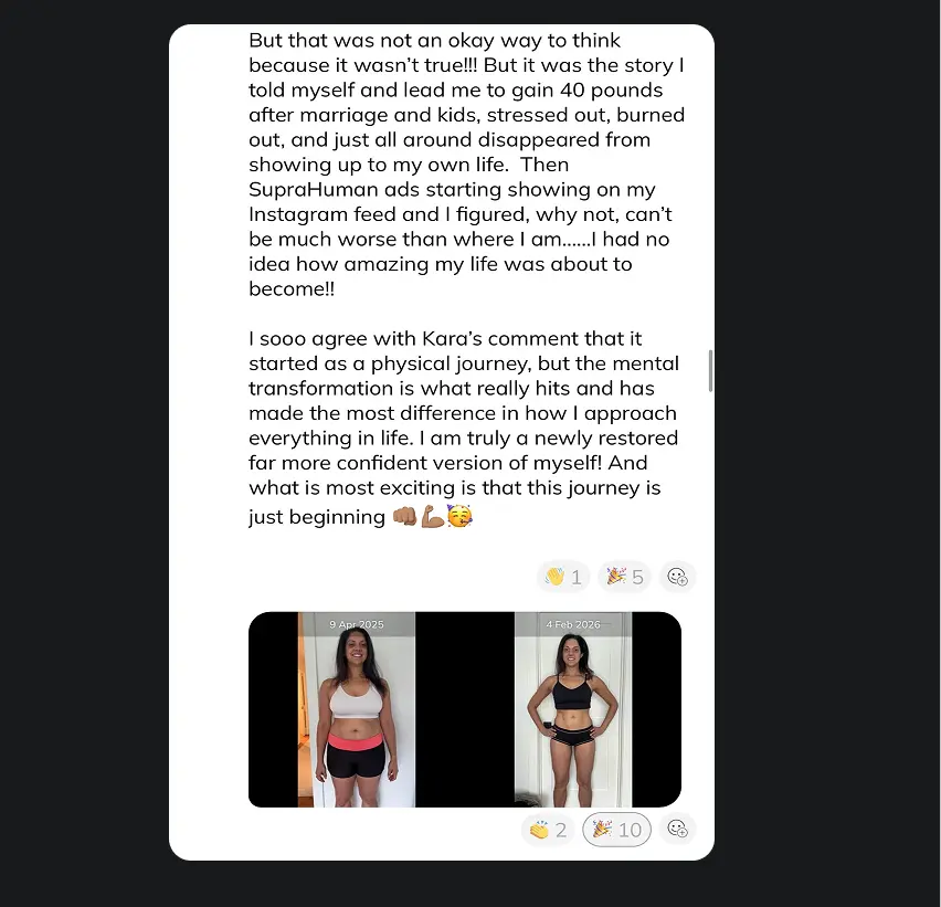 Community post from a Supra Human member